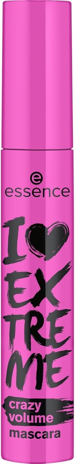 Essence cosmetics I Love Extreme Mascara, Svart, 12 ml